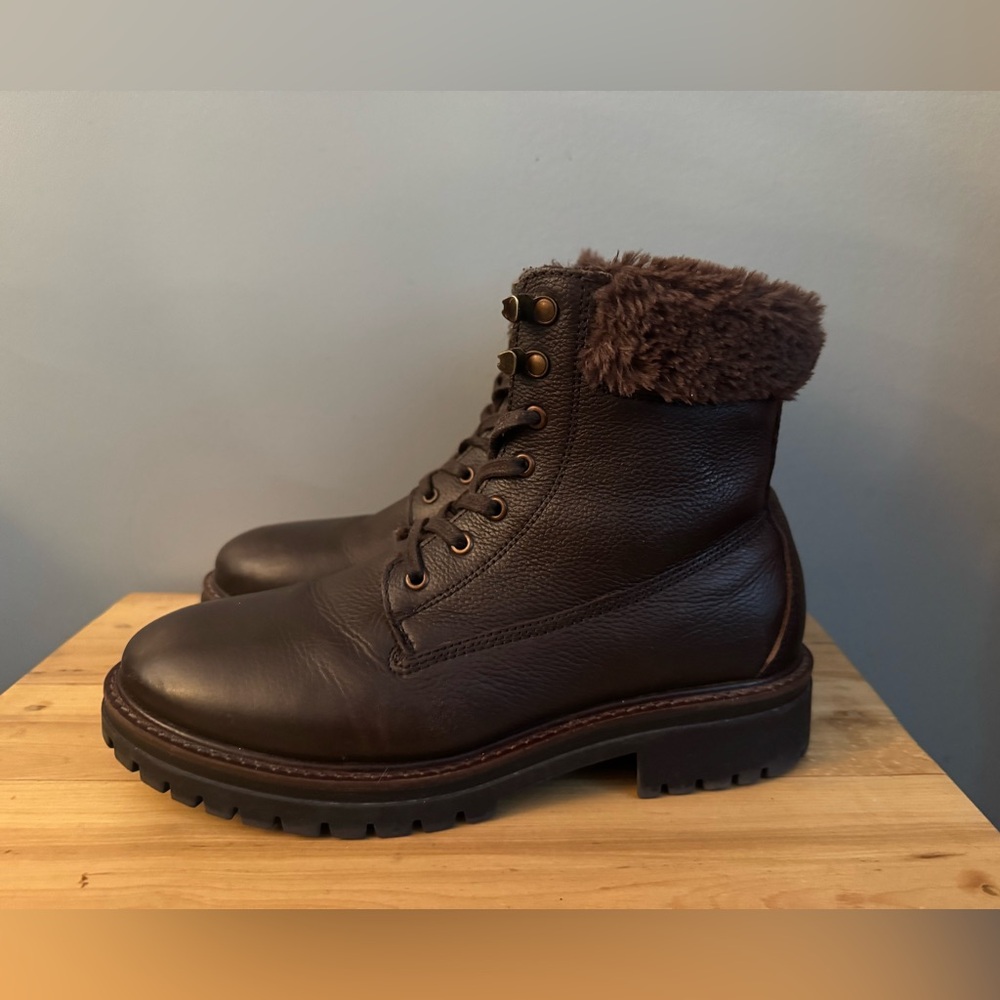 Women's Alberto Torresi Dubron Brown Lace-Up Boots
